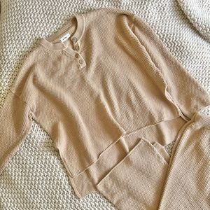 SOLD Crosspost: Free People Hailee Sweater Set DUPE